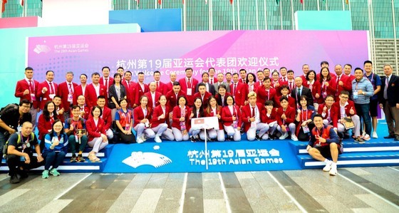 Vietnamese sports teams are ready to compete at the 19th Asian Games. (Photo: the Vietnam sports delegation) Vietnamese sports teams are ready to compete at the 19th Asian Games. (Photo: the Vietnam sports delegation)