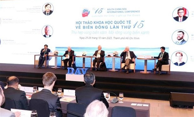 An overview of the 15th East Sea International Conference (Photo: VNA)