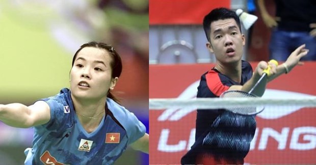 Vietnamese badminton players Nguyen Thuy Linh (L) and Le Duc Phat (Photo: thethaovanhoa.vn) Vietnamese badminton players Nguyen Thuy Linh (L) and Le Duc Phat (Photo: thethaovanhoa.vn)