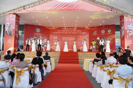 At the opening ceremony