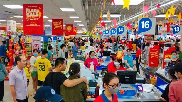 Supermarkets' revenue in 2023 is estimated to reach about VND110 trillion (US$4.5 billion), an increase of 8.8% over the previous year. (Photo: tapchicongthuong.vn) Supermarkets' revenue in 2023 is estimated to reach about VND110 trillion (US$4.5 billion), an increase of 8.8% over the previous year. (Photo: tapchicongthuong.vn)