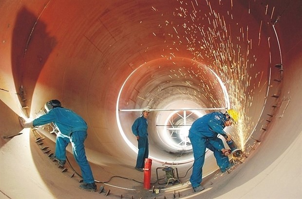 The domestic mechanical market has seen orders decrease by about 20%, while some businesses see reductions by 30% to 40%. (Photo: congthuong.vn)