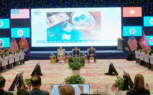 An overview of International Drug Enforcement Conference in the Asia-Pacific (Photo: VNA) drug_fight.png