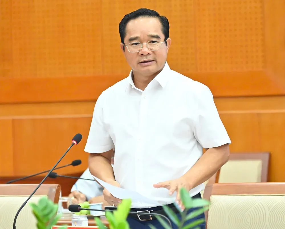 Chairman of the Ho Chi Minh City People’s Committee Nguyen Van Duoc (Photo: SGGP) dd3900c7b9130c4d5502-2977-9065.jpg