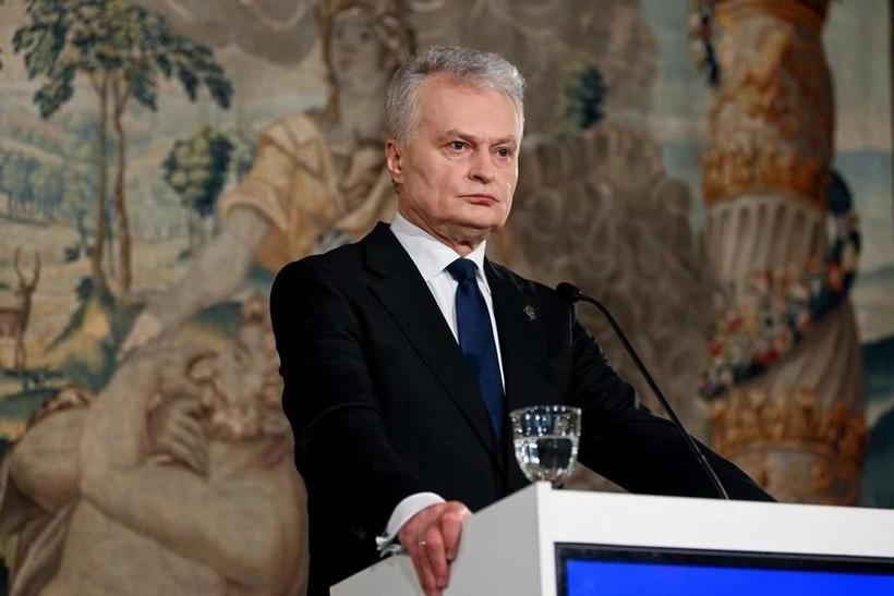 Lithuanian President Gitanas Nauseda (Photo: Xinhua) bmfn0a001.jpg