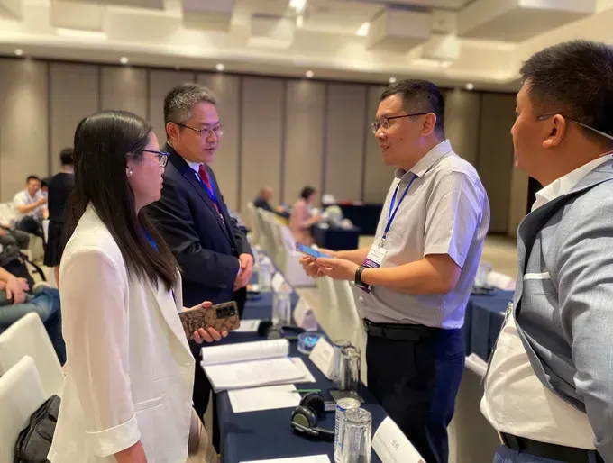 Delegates debate at the Ho Chi Minh City and Guangdong-Hong Kong-Macao Greater Bay Area Investment & Business Forum 2025. (Photo: SGGP/ Xuan Hanh) z6697976959490-eb72b09ef1d51645bbe6f72617cd73a5-951-7880.jpg