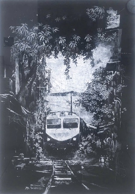 'Hoi Uc Pho Tau' (Train Street Memories) by Nguyen Dang Hai Nam. 435761_5212215912075544_image.png