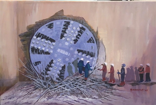 "Khoan Ham Metro" (Metro Tunnel Drilling) by Cao Minh Hong 435763_5212216601562575_image.png