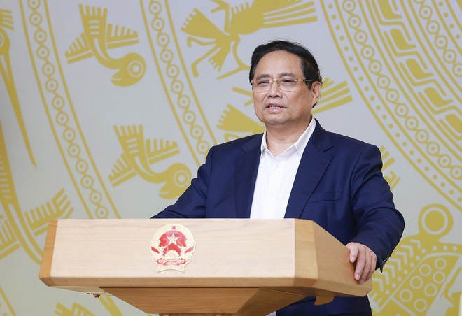 Prime Minister Pham Minh Chinh chairs this year's third nationwide conference on public investment promotion on September 17. (Photo: VNA) vna-potal-thu-tuong-chu-tri-hoi-nghi-toan-quoc-ve-thuc-day-dau-tu-cong-nam-2025-lan-thu-ba-8279982.jpg