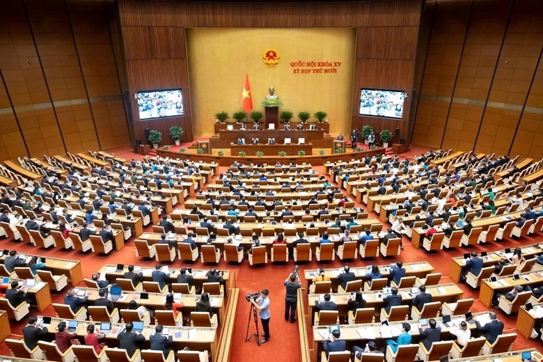An overview of the 15th National Assembly's 10th session (Photo: VOV) na.jpg