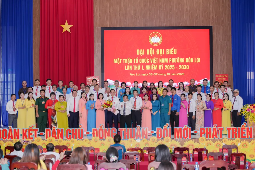 Ra mắt Ủy ban MTTQ Việt Nam phường khóa I, nhiệm kỳ 2025-2030 HL 6.jpg
