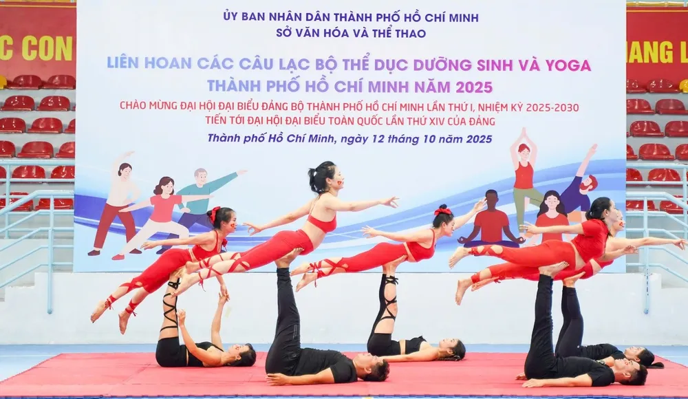 Hội thao chào mừng Đại hội đại biểu Đảng bộ TPHCM nhiệm kỳ 2025-2030