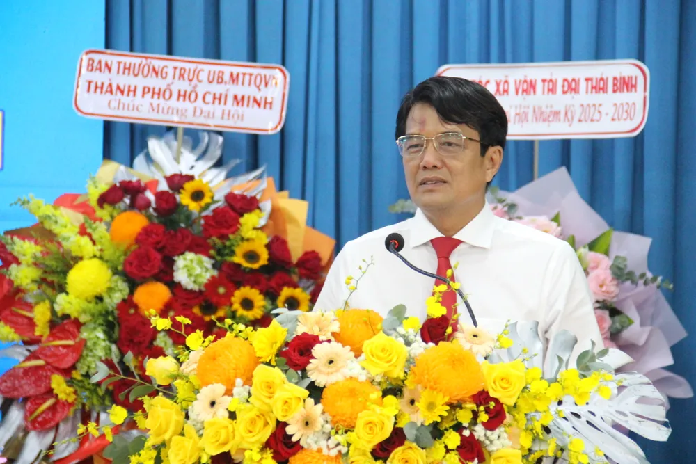 Đồng chí Bùi Thanh Nhân phát biểu tại hội nghị IMG_2704.JPG