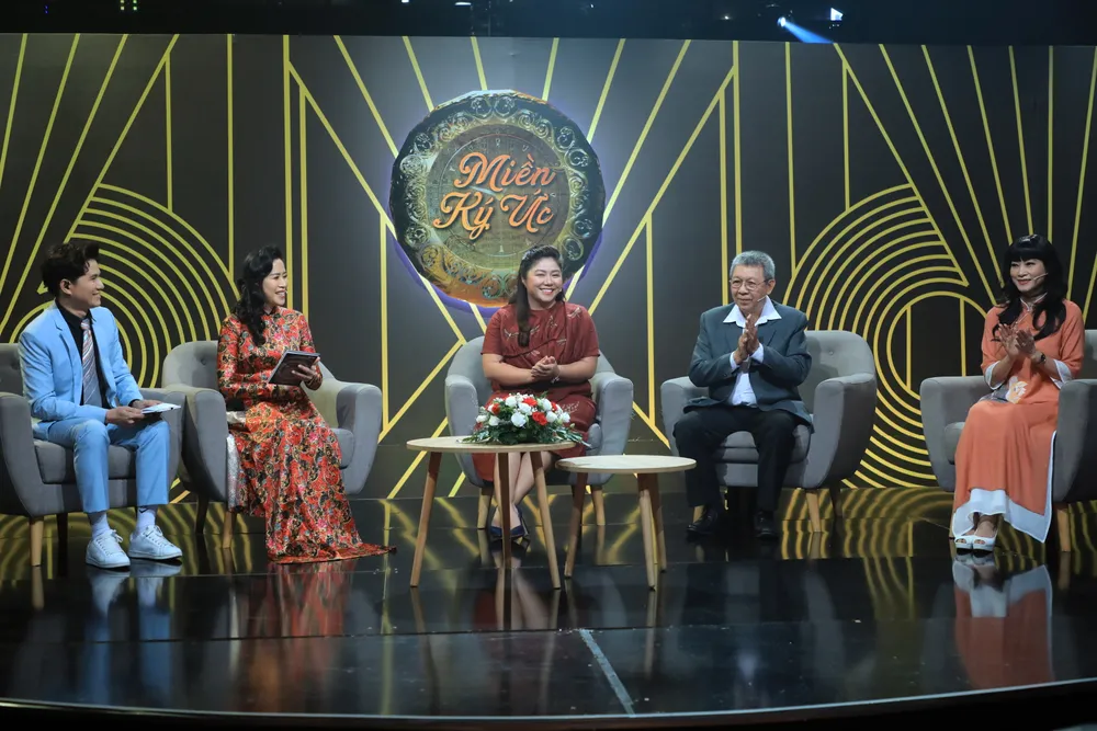 Chương trình &quot;Miền ký ức&quot; chủ đề &quot;Chuyện xưa bà kể&quot;. Ảnh: HTV