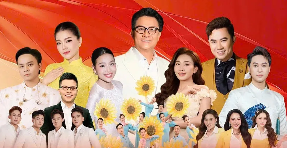 Các ca sĩ tham gia biểu diễn trong chương trình "Mùa thu và mãi mãi"