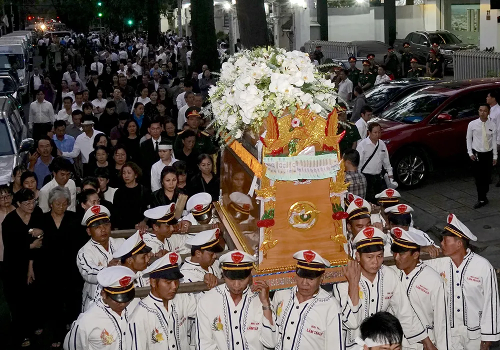 Lễ truy điệu và di quan Phó Chủ tịch UBND TPHCM Nguyễn Thị Thu ảnh 18