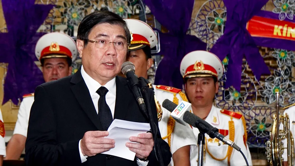 Lễ truy điệu và di quan Phó Chủ tịch UBND TPHCM Nguyễn Thị Thu ảnh 2