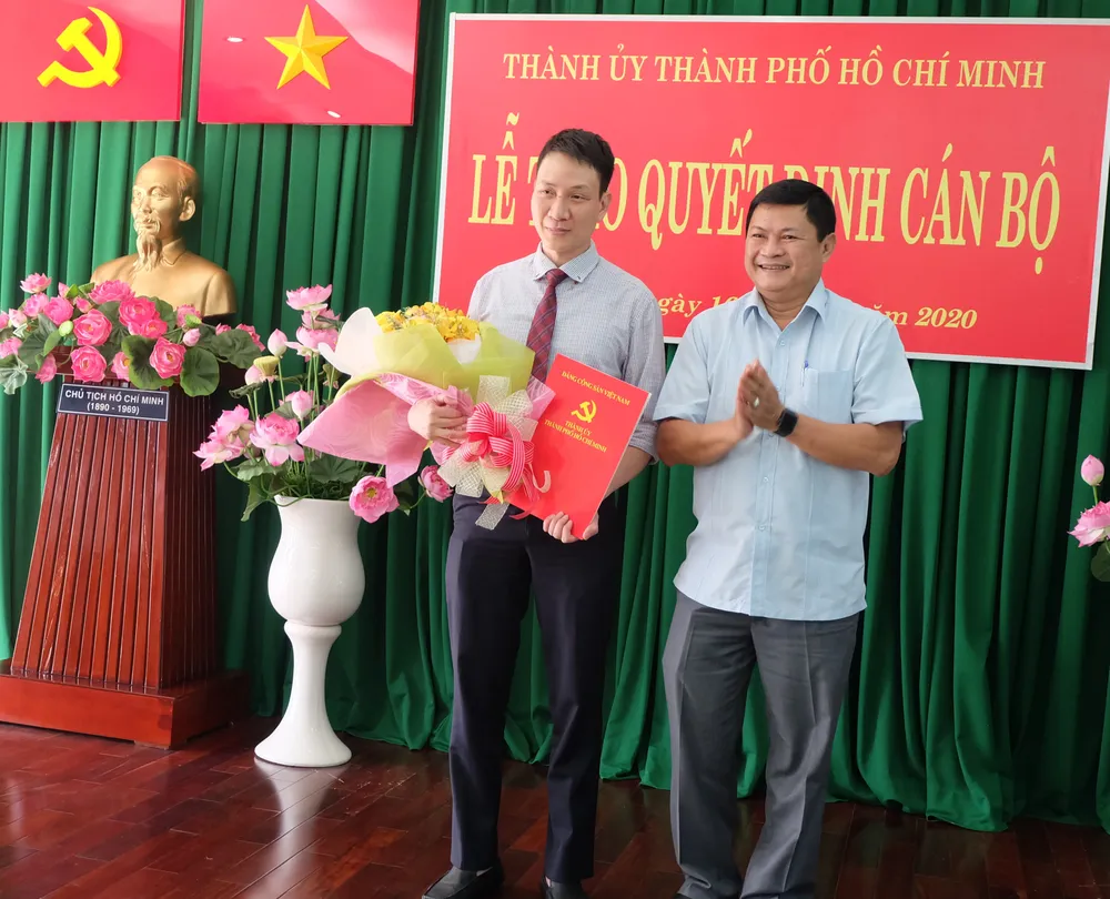 Đồng chí Trương Trung Kiên làm Phó Bí thư Quận ủy quận Thủ Đức ảnh 1 Đồng chí Trương Trung Kiên làm Phó Bí thư Quận ủy quận Thủ Đức ảnh 1