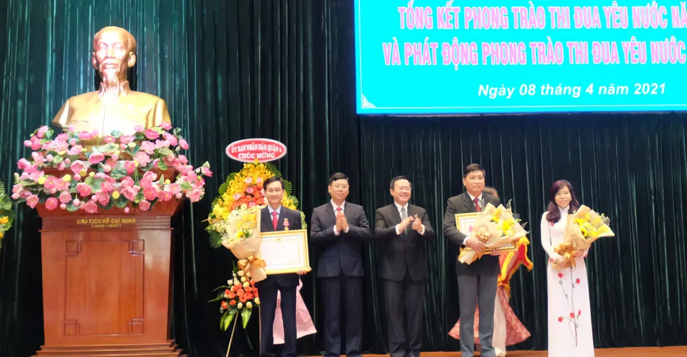 Quận Bình Thạnh phát động phong trào thi đua yêu nước năm 2021 ảnh 1 Quận Bình Thạnh phát động phong trào thi đua yêu nước năm 2021 ảnh 1