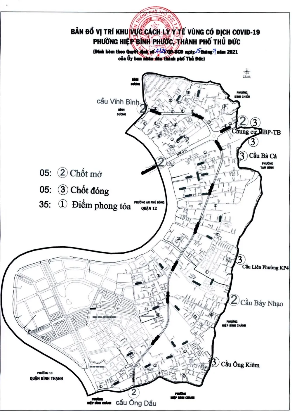 Từ trưa 16-7, TP Thủ Đức phong tỏa thêm 2 phường với hơn 122.000 dân ảnh 2