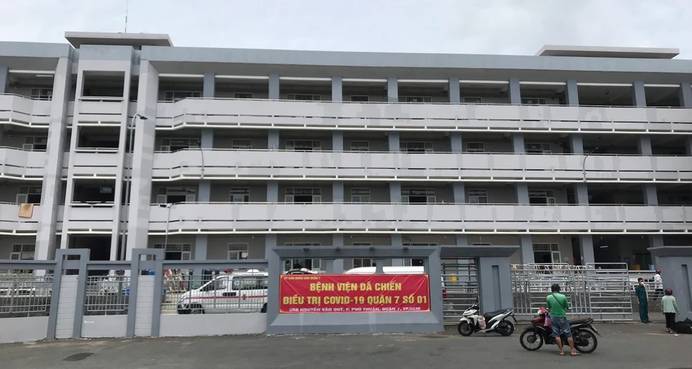 Quận 7 thêm bệnh viện điều trị bệnh nhân mắc Covid-19 với quy mô 290 giường ảnh 1 Quận 7 thêm bệnh viện điều trị bệnh nhân mắc Covid-19 với quy mô 290 giường ảnh 1