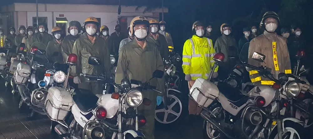 Hơn 900 cán bộ, chiến sĩ sẵn sàng chống dịch tại TP Thủ Đức ảnh 3 Hơn 900 cán bộ, chiến sĩ sẵn sàng chống dịch tại TP Thủ Đức ảnh 3