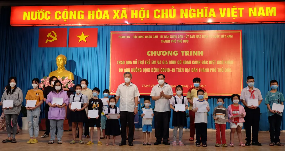 TP Thủ Đức: Các tổ chức cơ sở Đảng nhận bảo trợ 152 trẻ mồ côi ảnh 2 TP Thủ Đức: Các tổ chức cơ sở Đảng nhận bảo trợ 152 trẻ mồ côi ảnh 2