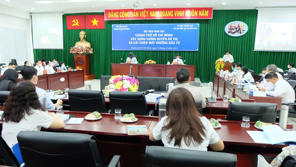 Gỡ rào cản để TPHCM xây dựng hiệu quả chính quyền đô thị ảnh 1 Gỡ rào cản để TPHCM xây dựng hiệu quả chính quyền đô thị ảnh 1