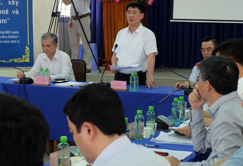 Thanh tra Chính phủ đối thoại với người dân liên quan đến Khu đô thị mới Thủ Thiêm ảnh 3 Thanh tra Chính phủ đối thoại với người dân liên quan đến Khu đô thị mới Thủ Thiêm ảnh 3