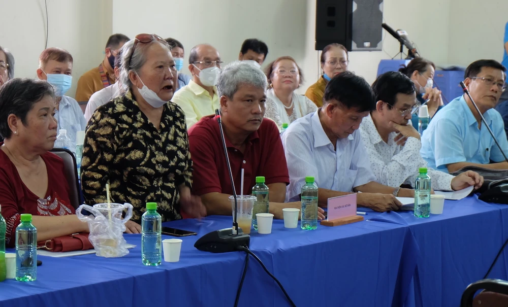 Thanh tra Chính phủ đối thoại với người dân liên quan đến Khu đô thị mới Thủ Thiêm ảnh 2 Thanh tra Chính phủ đối thoại với người dân liên quan đến Khu đô thị mới Thủ Thiêm ảnh 2