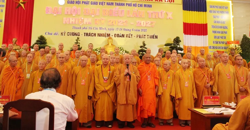 Hòa thượng Thích Lệ Trang làm Trưởng Ban Trị sự Giáo hội Phật giáo Việt Nam TPHCM ảnh 5 Hòa thượng Thích Lệ Trang làm Trưởng Ban Trị sự Giáo hội Phật giáo Việt Nam TPHCM ảnh 5