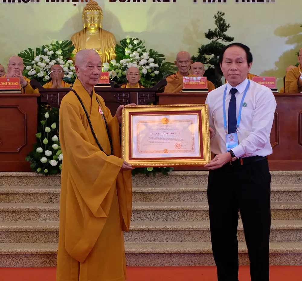 Hòa thượng Thích Lệ Trang làm Trưởng Ban Trị sự Giáo hội Phật giáo Việt Nam TPHCM ảnh 4 Hòa thượng Thích Lệ Trang làm Trưởng Ban Trị sự Giáo hội Phật giáo Việt Nam TPHCM ảnh 4