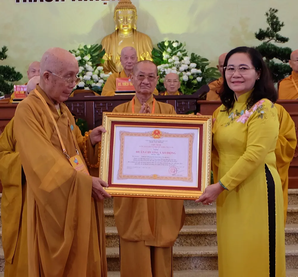 Hòa thượng Thích Lệ Trang làm Trưởng Ban Trị sự Giáo hội Phật giáo Việt Nam TPHCM ảnh 6 Hòa thượng Thích Lệ Trang làm Trưởng Ban Trị sự Giáo hội Phật giáo Việt Nam TPHCM ảnh 6