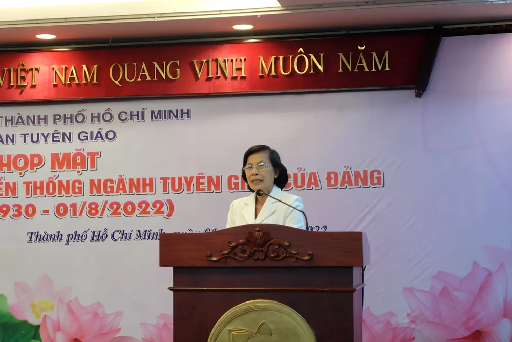 Ban Tuyên giáo Thành ủy TPHCM tổ chức 92 năm Ngày truyền thống ngành tuyên giáo của Đảng  ảnh 5