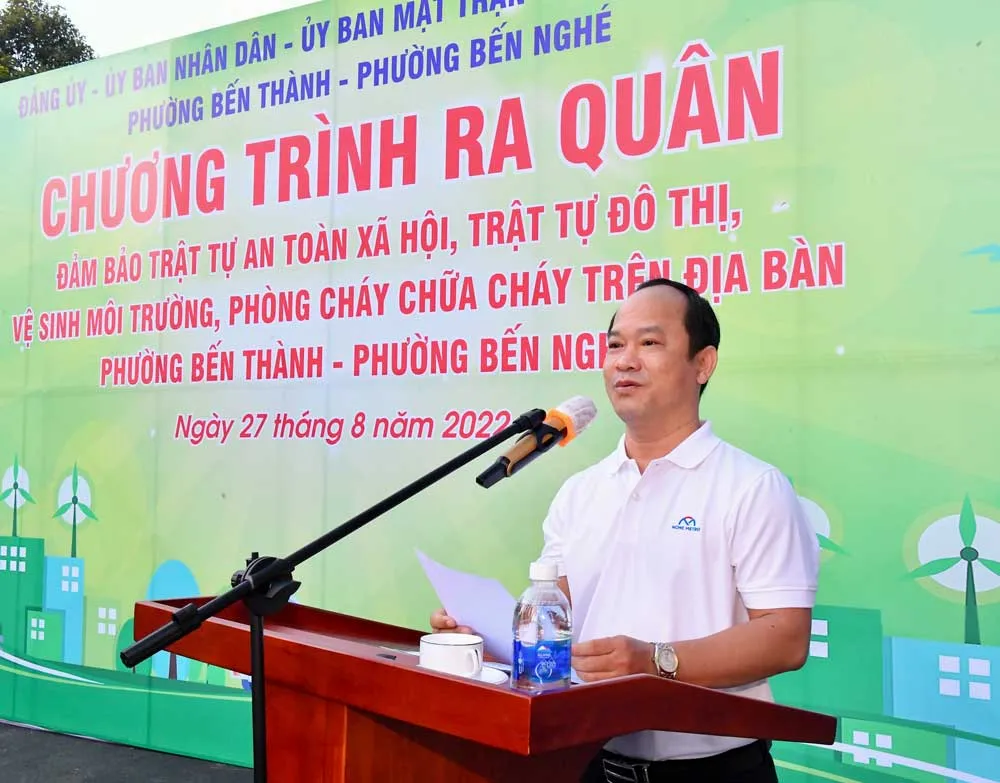 Lãnh đạo quận 1 cảm ơn người dân sống trên tuyến đường Lê Lợi ảnh 2