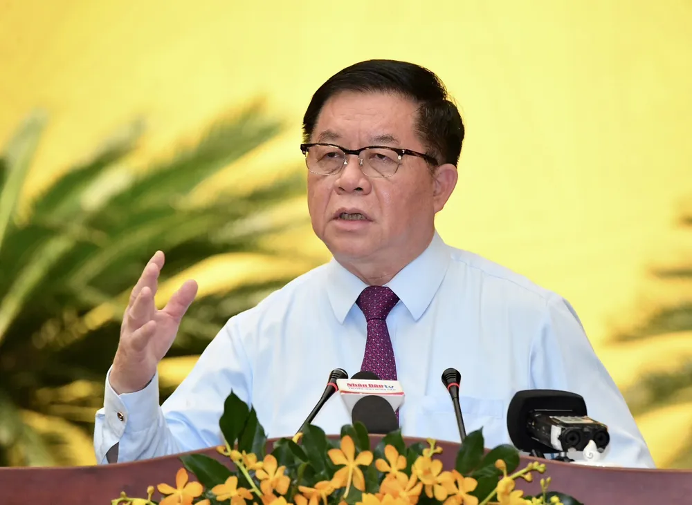 Trưởng Ban Tuyên giáo Trung ương Nguyễn Trọng Nghĩa phát biểu chỉ đạo hội nghị. Ảnh: VIỆT DŨNG Trưởng Ban Tuyên giáo Trung ương Nguyễn Trọng Nghĩa phát biểu chỉ đạo hội nghị. Ảnh: VIỆT DŨNG