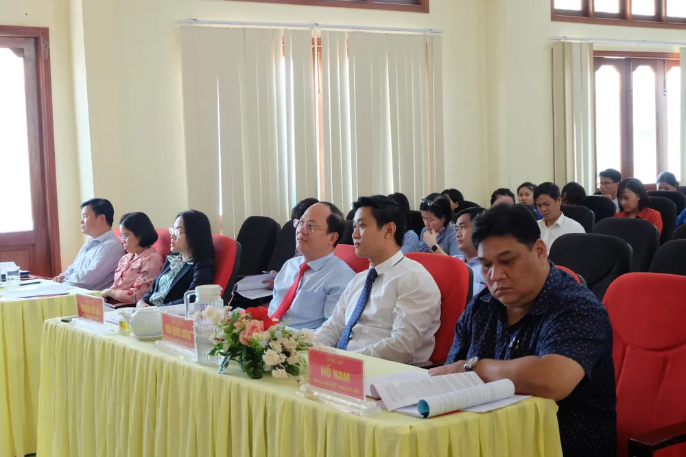 Các đại biểu dự hội nghị sơ kết giữa nhiệm kỳ thực hiện nghị quyết Đại hội đại biểu Đảng bộ Ban Quản lý các KCX-CN TPHCM lần thứ IV, nhiệm kỳ 2020-2025. Các đại biểu dự hội nghị sơ kết giữa nhiệm kỳ thực hiện nghị quyết Đại hội đại biểu Đảng bộ Ban Quản lý các KCX-CN TPHCM lần thứ IV, nhiệm kỳ 2020-2025.