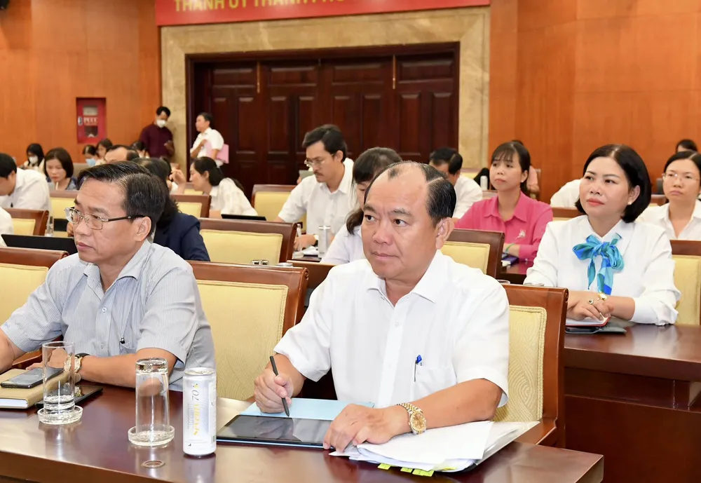 Các đại biểu tham dự kỳ họp thứ 10 HĐND TPHCM khóa X. Ảnh: VIỆT DŨNG Các đại biểu tham dự kỳ họp thứ 10 HĐND TPHCM khóa X. Ảnh: VIỆT DŨNG