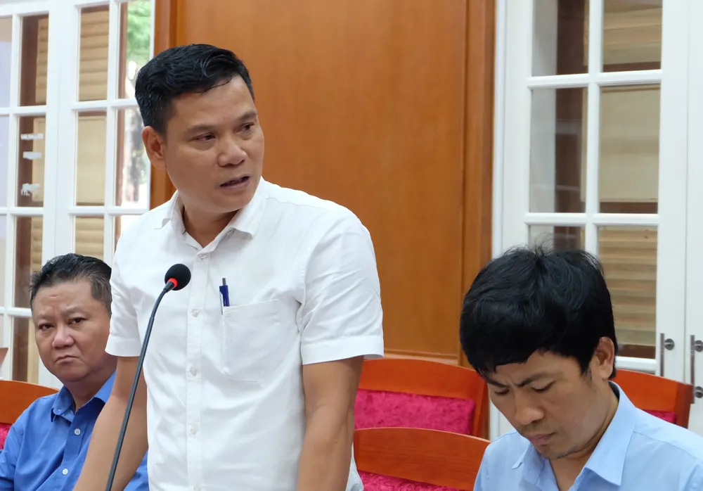 Ông Bùi Văn Hưng, Phó phòng Tài chính - Kế hoạch quận 1 băn khoăn về việc chấm điểm các chỉ tiêu thành phần Ông Bùi Văn Hưng, Phó phòng Tài chính - Kế hoạch quận 1 băn khoăn về việc chấm điểm các chỉ tiêu thành phần