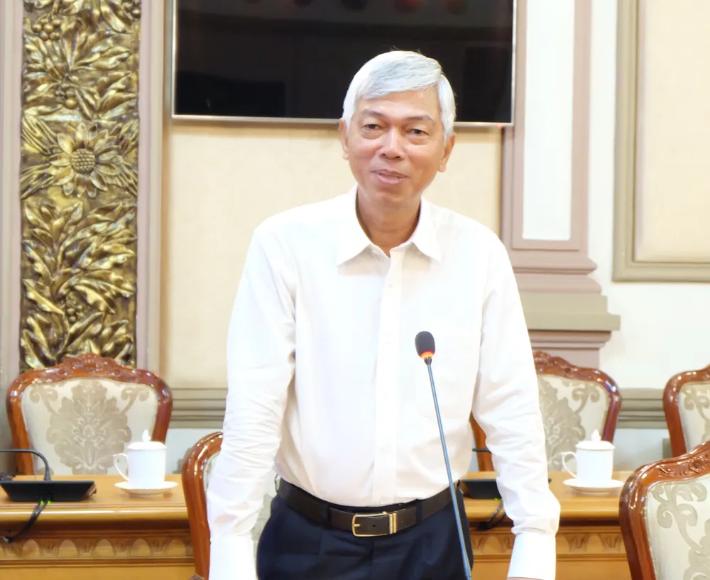Phó Chủ tịch UBND TPHCM Võ Văn Hoan phát biểu giao nhiệm vụ Phó Chủ tịch UBND TPHCM Võ Văn Hoan phát biểu giao nhiệm vụ