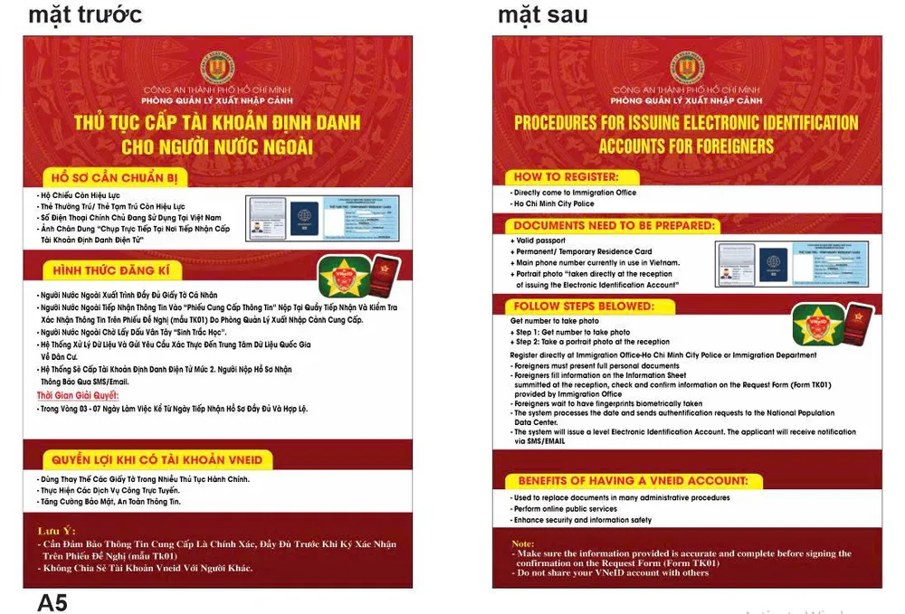 Thủ tục cấp định danh điện tử cho người nước ngoài Thủ tục cấp tài khoản định danh cho người nước ngoài.jpg