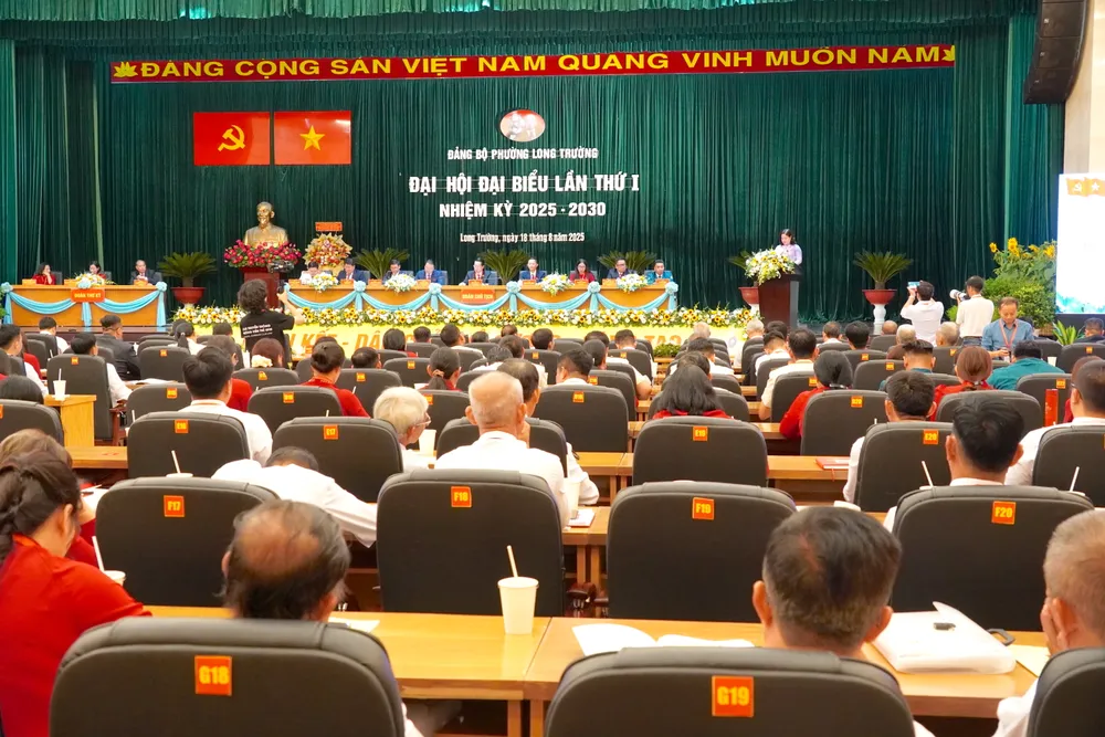 Đại hội Đảng bộ phường Long Trường lần thứ I, nhiệm kỳ 2025-2030 11.JPG