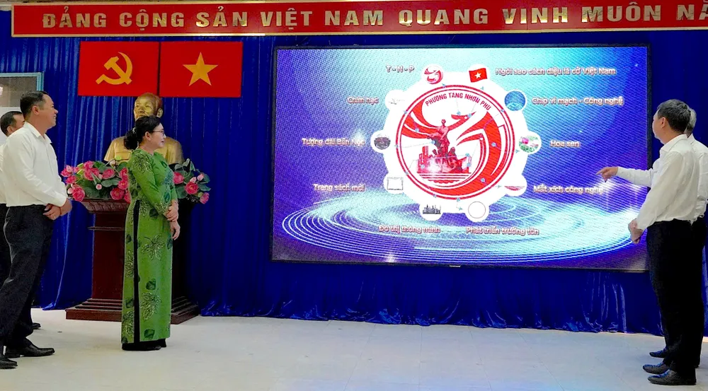 Phường Tăng Nhơn Phú ra mắt biểu trưng phường 18-8. Biểu trưng Tăng nhơn Phú.jpg