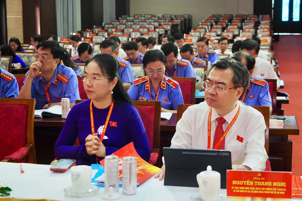 Đại hội Đảng bộ các cơ quan Đảng TPHCM: Đề xuất nhiệm vụ, giải pháp để lãnh đạo thực hiện tốt nhiệm vụ chính trị ảnh 19 Đại hội Đảng bộ các cơ quan Đảng TPHCM: Đề xuất nhiệm vụ, giải pháp để lãnh đạo thực hiện tốt nhiệm vụ chính trị ảnh 19