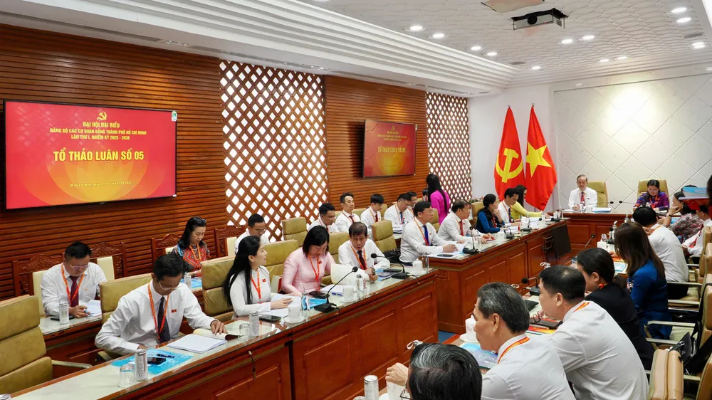 Đại hội Đảng bộ các cơ quan Đảng TPHCM: Đề xuất nhiệm vụ, giải pháp để lãnh đạo thực hiện tốt nhiệm vụ chính trị ảnh 23 Đại hội Đảng bộ các cơ quan Đảng TPHCM: Đề xuất nhiệm vụ, giải pháp để lãnh đạo thực hiện tốt nhiệm vụ chính trị ảnh 23