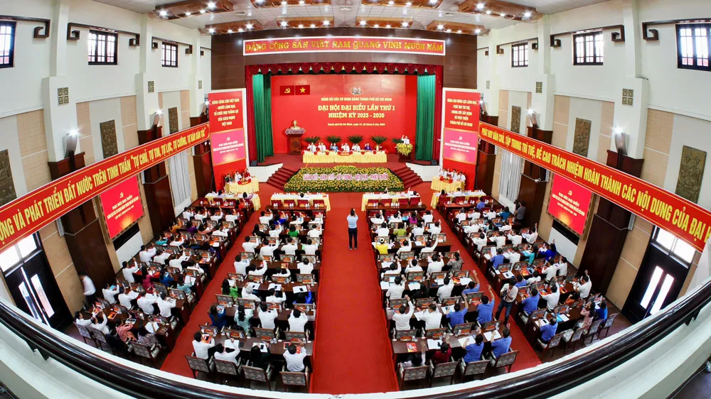 Quang cảnh đại hội. Ảnh: HOÀNG HÙNG 9.jpg