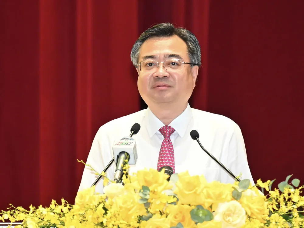 Đồng chí Nguyễn Thanh Nghị làm Bí thư Đảng ủy các cơ quan Đảng TPHCM nhiệm kỳ 2025-2030. Ảnh: VIỆT DŨNG Ảnh chụp Màn hình 2025-08-20 lúc 11.13.22.png