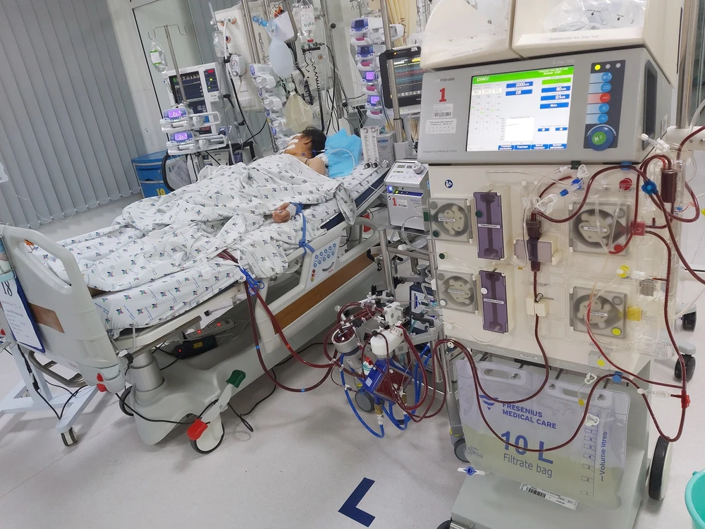 Với nguyên lý hoạt động tương tự như một máy tim phổi nhân tạo, ECMO sẽ giúp duy trì sự sống cho người bệnh, đồng thời tạo thời gian cho tim được nghỉ ngơi và hồi phục