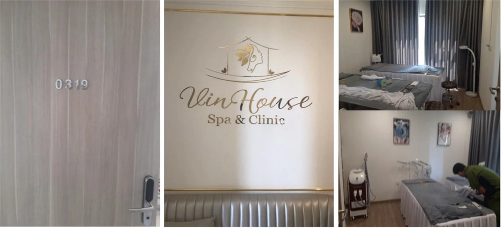 Cơ sở thẩm mỹ “Vin House Spa & Clinic” hoạt động không phép