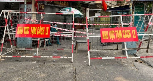 Một điểm phong tỏa tại nhà trên địa bàn TPHCM